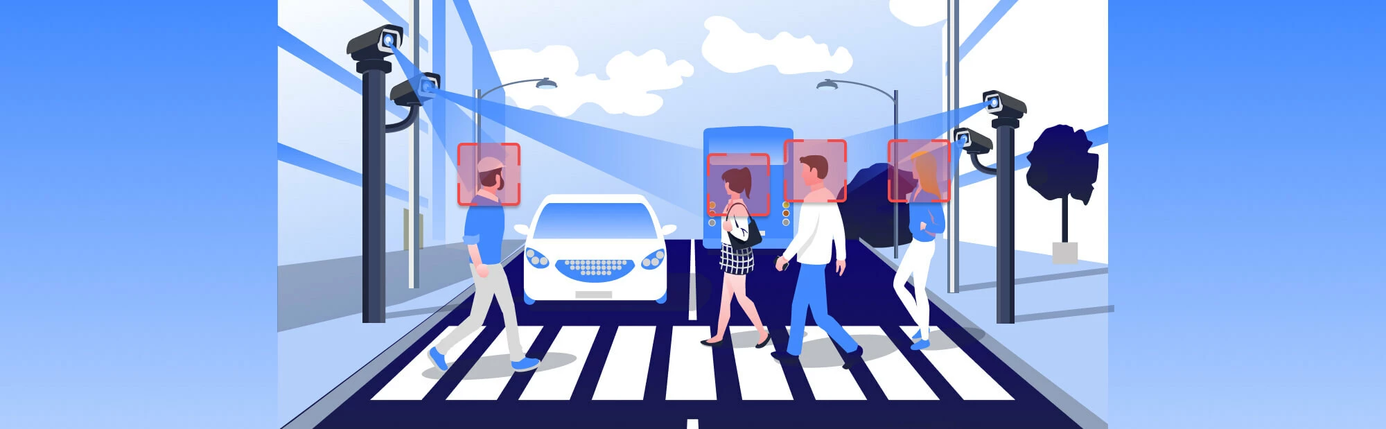 Первые камеры на нарушения пешеходов: как работают