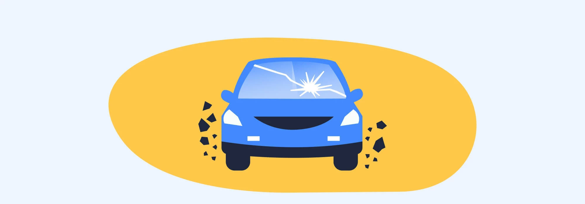 Разбитое стекло автомобиля: кого привлекать к ответственности