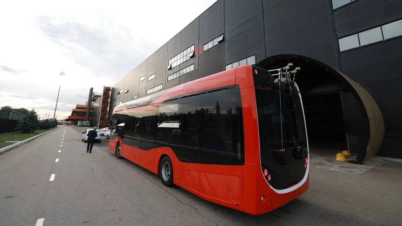 Необычные троллейбусы появились в России