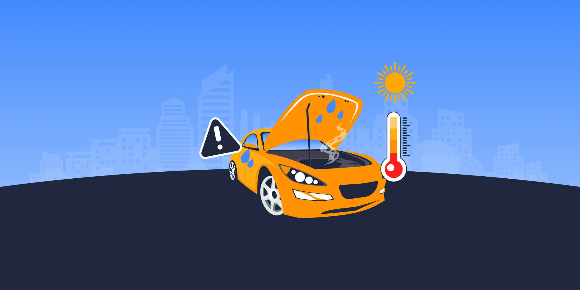 Как подготовить авто к жаркому лету